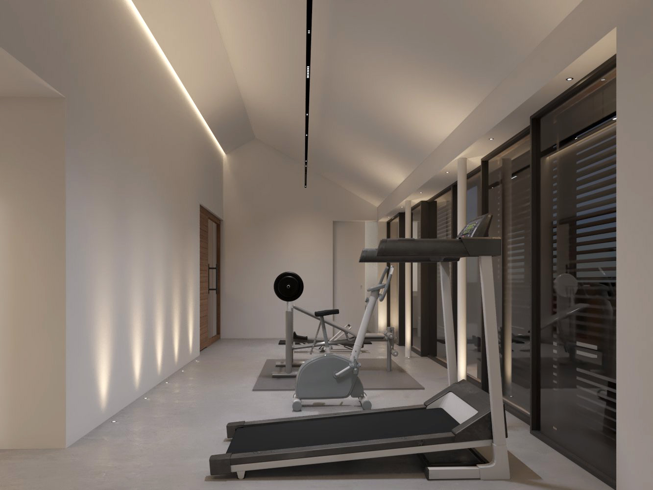 A rendering of the Piggery Gym